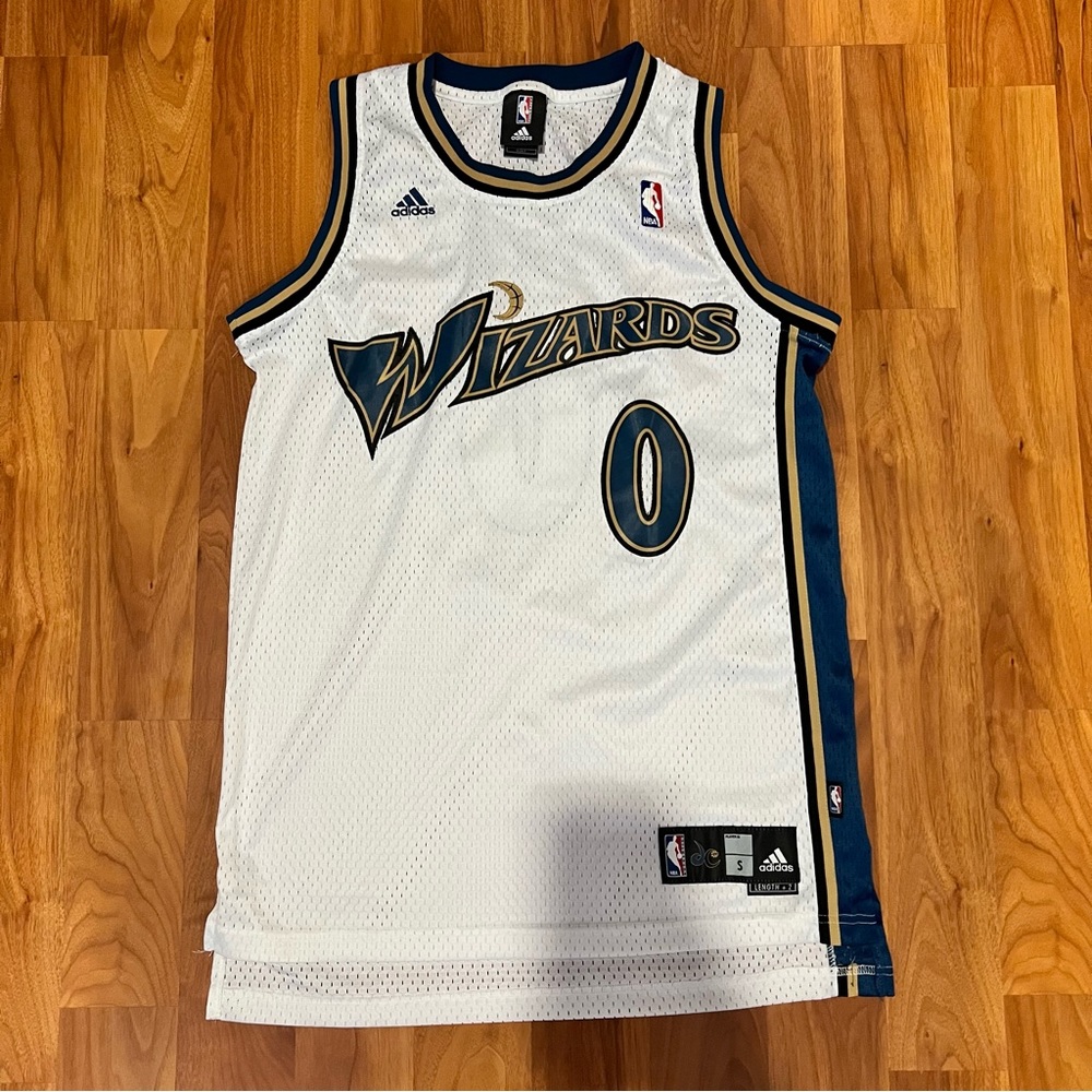 Adidas Gilbert Arenas Washington Wizards Swingman Jersey Men Rare Agent Zero